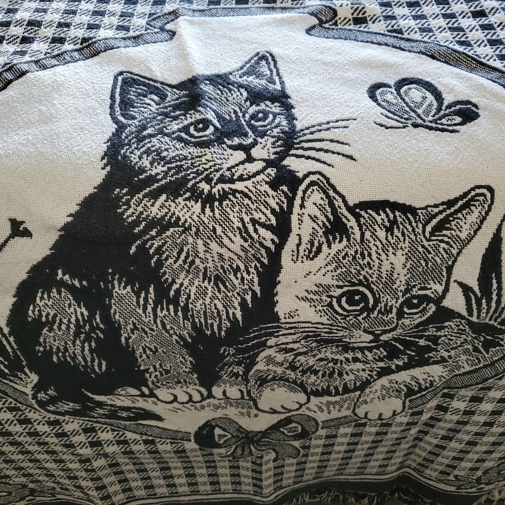 Cat tapestry/blanket